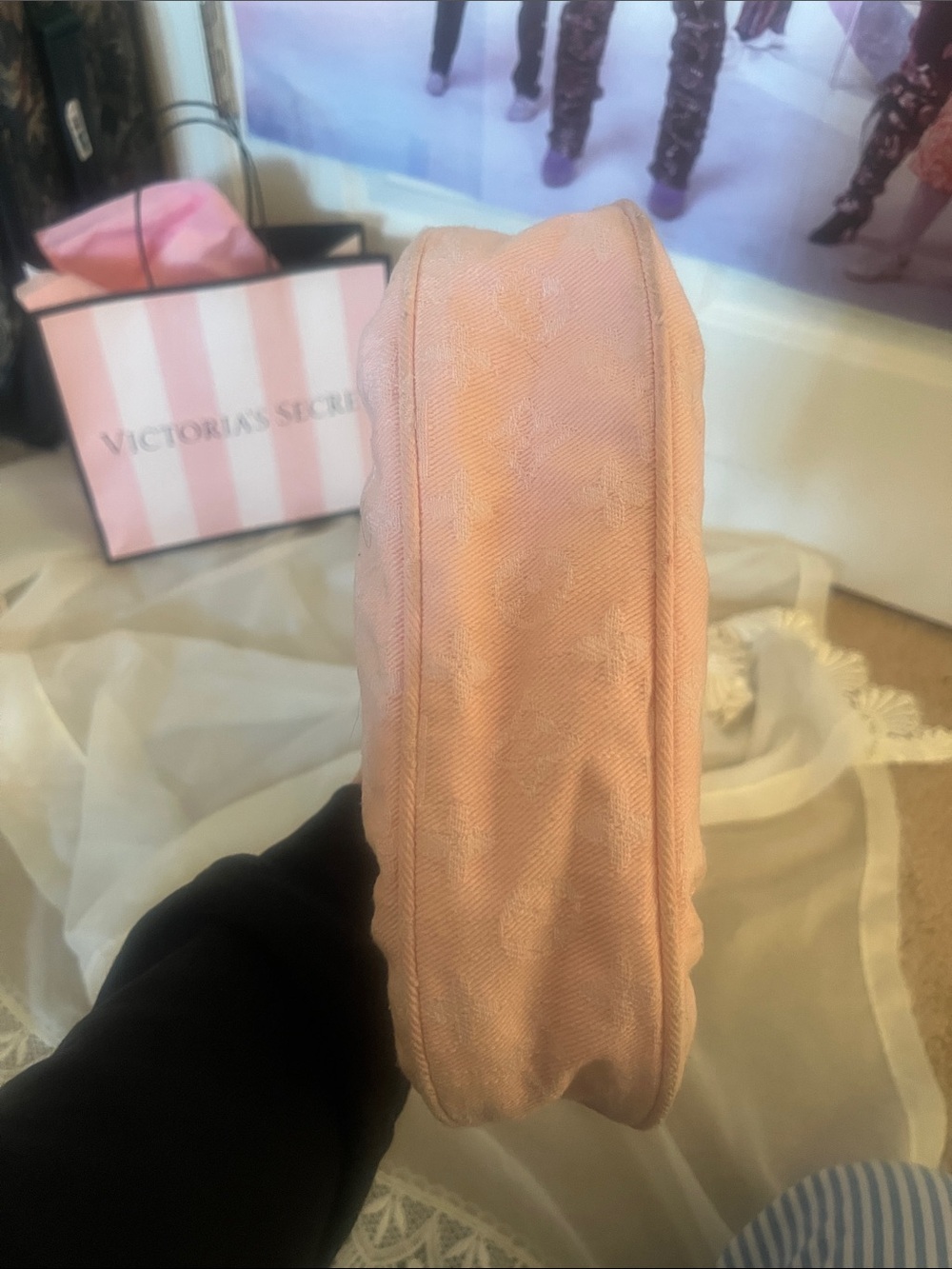 Louis Vuitton Pink denim sunset purse - Picture 5 of 15